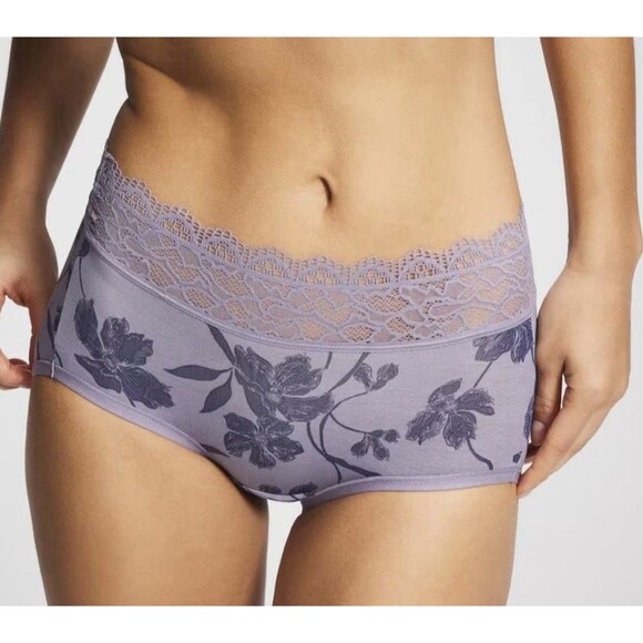 Soma Other - Soma Embraceable Enchanting Lace Brief Lavender Purple Floral Size XXL Panties